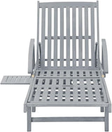 Patio Sun Lounger Outdoor Chaise, Outdoor Lounge Chairs Set of 2, Chaise Lounge, Lounge Chairs for Outside - Photo 7