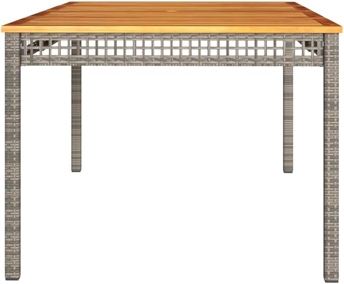 Large Rectangular Outdoor Dining Table for 6 People - Photo 6