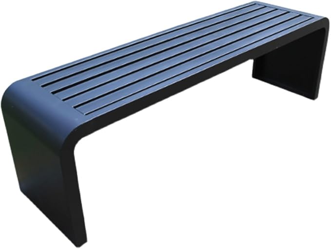 Durable Outdoor Garden Benches for Relaxing Moments - Two-Person Seat Backless Bench for Beach, Patio, Pool, or Lawn - Perfect Outdoor Furniture