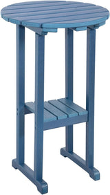 Sundale Outdoor 39 Inches Height Adirondack Bar Table, Patio HDPE Pub Height Round - Photo 1