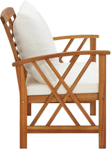 2-seat Garden Bench, Ergonomic Design, Soft Large backrest - Photo 3