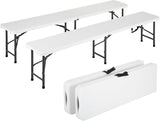PayLessHere Portable 6 FT Plastic Folding Bench for Outdoor Use - Photo 1