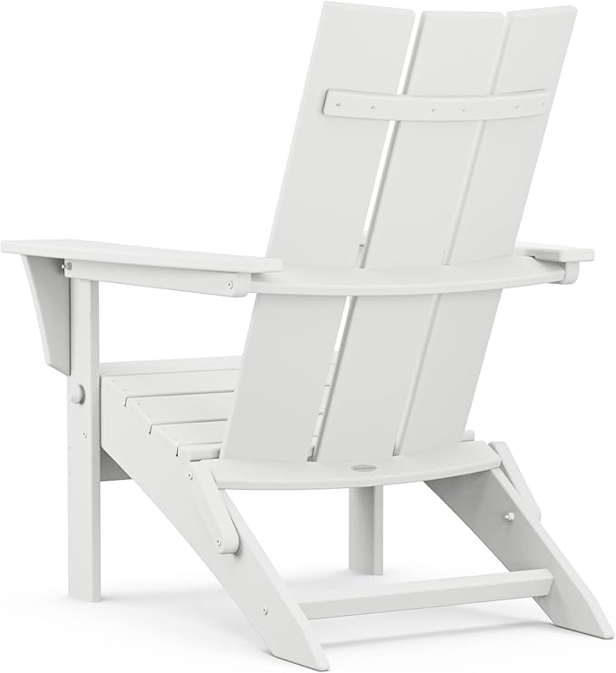 POLYWOOD Modern Folding Adirondack Chair