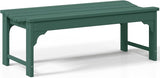 Costaelm Outdoor Benches Weatherproof - Photo 1