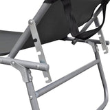 Folding Sun Lounger, Patio Chaise Lounge Chair, Outdoor Recliner Lounge Chair Sun Loungers - Photo 6