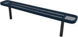COATEDOUTDOORFURNITURE Coated Outdoor Furniture Heavy-Duty Outdoor Bench Thermoplastic Coated, Expanded Metal - Photo 1