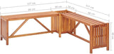 (Fast Delivery) Garden Bench, Outdoor Furniture, Solid Wood, for Porch, Pool, Garden, Lawn, Balcony, Backyard - Photo 2