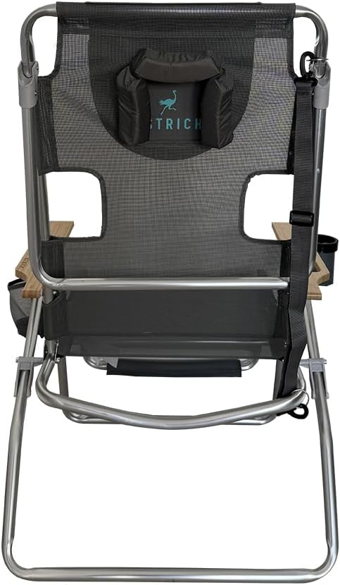 Ostrich Altitude 3N1 Lightweight Lawn Beach Reclining Lounge Chair w/Footrest, Outdoor Furniture for Patio, Balcony - Photo 2
