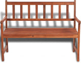 (Fast Shipments) Outdoor Patio Bench Long Rectangular Wooden Dining Picnic Furniture Benches for Backyard, Garden, Lawn - Photo 3