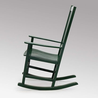 Cambridge Casual AMZ-130818G Bentley Porch Rocking Chair, Rocker, Green