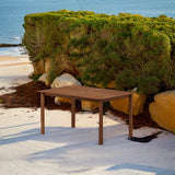 Furinno Tioman Outdoor Dining Table, Natural 35.5"D x 59.0"W x 29.0"H - Photo 5