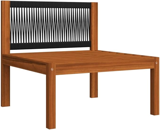 5-Piece Outdoor Lounge Set with Plush Cushions, Solid Acacia Wood Patio Furniture for Garden and Deck - Photo 6