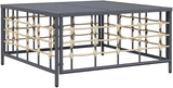 Outdoor Side Table, Small Patio Table, Decorative Table, Sturdy and Durable, for Backyard, Garden, Pool - Photo 3