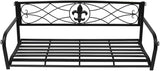 Double Metal Hanging Porch Patio Swing Chair Bench - Photo 3