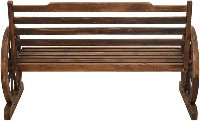 Garden Bench Deck Bench Patio Bench 44" Solid Firwood