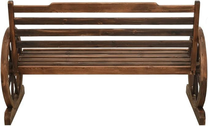 Garden Bench Deck Bench Patio Bench 44" Solid Firwood