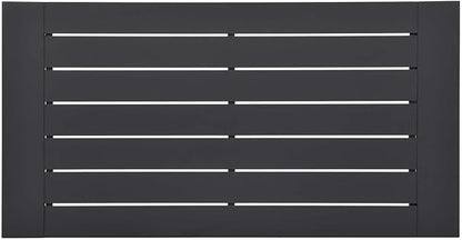 Modway Tahoe Aluminum Outdoor Patio Coffee Table in Gray