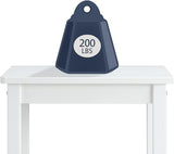 Psilvam Oversized Outdoor Side Table, 19.68" Poly Lumber Adirondack Side Table - Photo 5