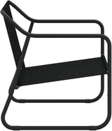 Anthracite Powder-Coated Steel Garden Bench, 2-Seater Outdoor Seating for Patio & Balcony - Photo 7