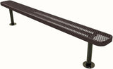 COATEDOUTDOORFURNITURE Coated Outdoor Furniture Heavy-Duty Outdoor Bench Thermoplastic Coated, Expanded Metal - Photo 1