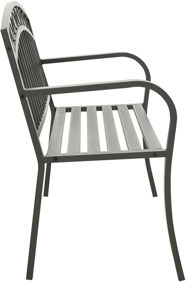 Garden Bench Outdoor Bench Patio Bench Cushions for Outdoor, Park, Yard, Entryway - Photo 4