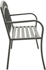 Garden Bench Outdoor Bench Patio Bench Cushions for Outdoor, Park, Yard, Entryway - Photo 4