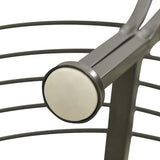 vidaXL Modern Garden Bench, Weather-Resistant Outdoor Seating, Tree Bench, Durable Patio Furniture, Circular Design - Photo 5