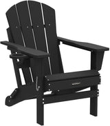 MUCHENGHY Folding Adirondack Chairs Patio Chairs Outdoor Adirondack Chair Weather Resistant Chair for Patio, Outside - Photo 5