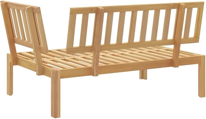 Pallet Corner Sofa Brown Solid Acacia Wood Modular Garden Sofa Patio Set Outdoor Patio Couch for Outdoor Courtyard