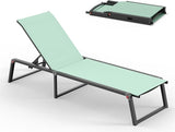 Aluminum Chaise Lounge Chair Outdoor - Photo 1