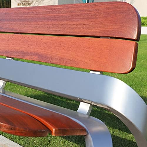 Outdoor Garden Bench - Metal Cast Iron Leisure Seating for Terrace, Park & Beach - Creative Home Decor for Outdoor Spaces - Durable & Stylish Bench