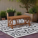 Furinno FG18111 Tioman Coffee Table, X-Leg, Natural - Photo 2
