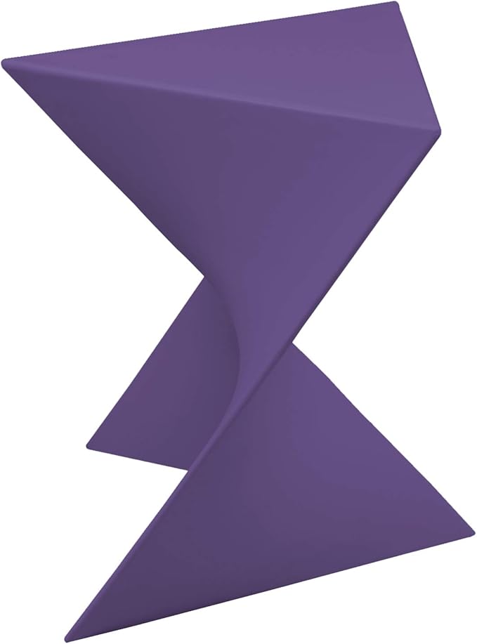 LeisureMod Modern Purple Accent Side Table - Stylish Side Vanity Table for Bedroom & Living Room - Photo 7