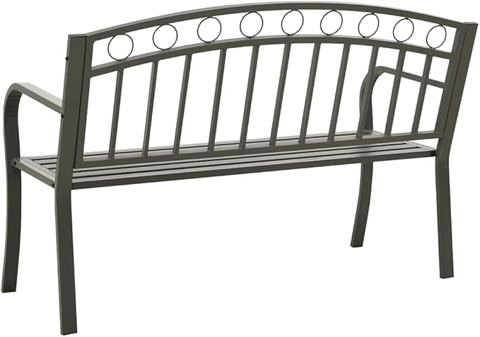 Garden Bench Outdoor Bench Patio Bench Cushions for Outdoor, Park, Yard, Entryway - Photo 5