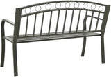 Garden Bench Outdoor Bench Patio Bench Cushions for Outdoor, Park, Yard, Entryway - Photo 5