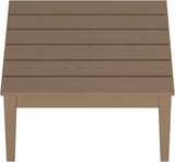 WestinTrends Ashore Outdoor Coffee Table, 32 Inch All Weather Poly Lumber Adirondack Patio Coffee Table Square Low Table - Photo 7