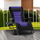 Best Choice Products Oversized Padded Zero Gravity Chair, Folding Outdoor Patio Recliner - Photo 2