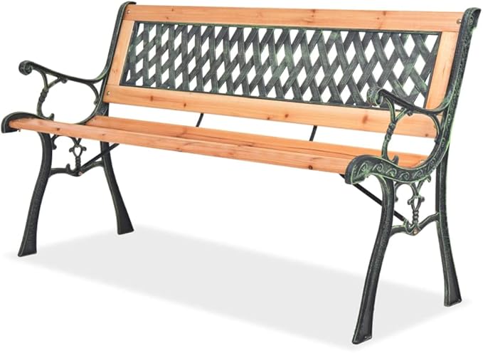 Garden Bench Deck Bench Patio Bench 48" Wood
