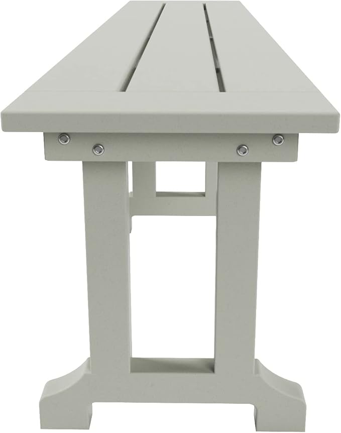 WO WESTIN OUTDOOR HDPE Laguna Trestle 65" Bench,Sand