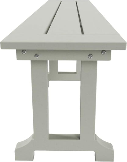 WO WESTIN OUTDOOR HDPE Laguna Trestle 65" Bench,Sand