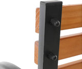 48" Outdoor Bench, Garden Benches Patio Bench for Front Porch, Patio Benches for Outdoors, Walkway Chair, Patio Seating - Photo 9