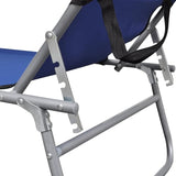 Folding Sun Lounger, Patio Chaise Lounge Chair, Outdoor Recliner Lounge Chair Sun Loungers - Photo 6