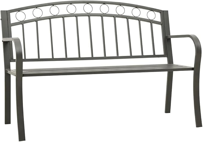 Garden Bench Outdoor Bench Patio Bench Cushions for Outdoor, Park, Yard, Entryway - Photo 1
