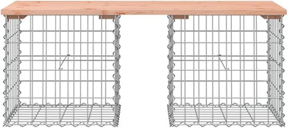 Garden Bench 40.6x40.6x16.5 in Solid Douglas Fir Rustic Brown for Patio Porch Park Outdoor Seating Holds 2 People 242 lbs
