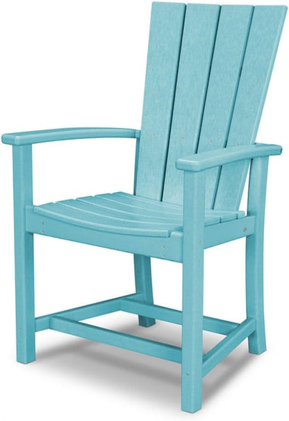 POLYWOOD® Quattro Adirondack Dining Chair in Aruba