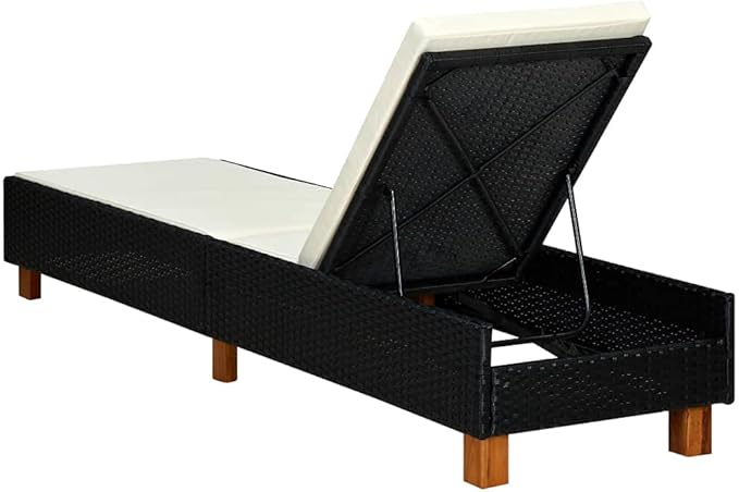 (Fast Delivery) Outdoor Chaise Lounge, Sun Lounger, for Deck, Indoor, Yard, Balcony, Garden - Photo 5