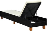 (Fast Delivery) Outdoor Chaise Lounge, Sun Lounger, for Deck, Indoor, Yard, Balcony, Garden - Photo 5