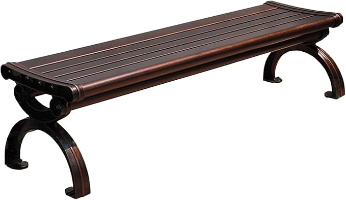 Outdoor Bench, Garden Bench, All Weather Metal Bench, Backless Bench, Bench Patio, Park Bench, for Porch, Garden, Lawn, Balcony(150cm/59in)