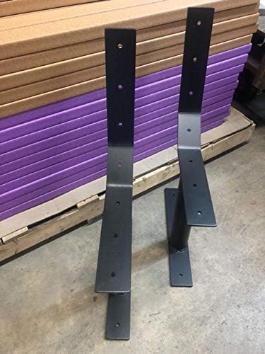 Park Bench Frames-Free Standing-Black Powder Coating