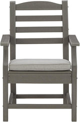 Signature Design by Ashley Visola Outdoor HDPE Dining Chair Set of 2, Durable and Weather Resistant HDPE Material - Photo 7